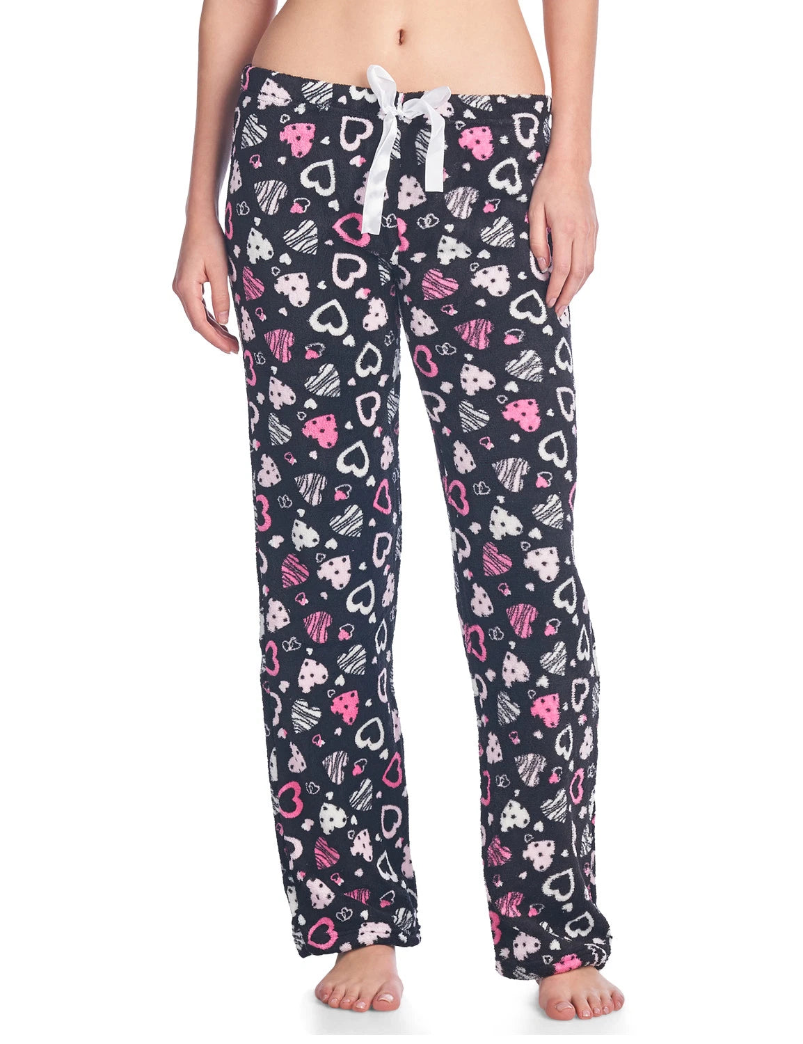Casual Nights Women's Plush Microfleece Pajama Lounge Pants