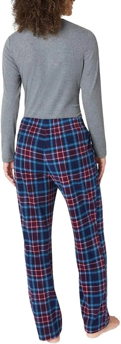 Eddie Bauer Ladies' 3-Piece Waffle Fleece Pajama Set