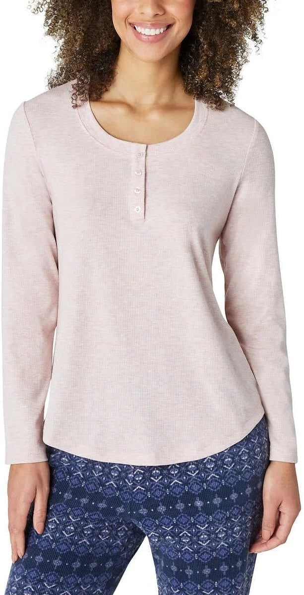 Eddie Bauer Ladies' 3-Piece Waffle Fleece Pajama Set