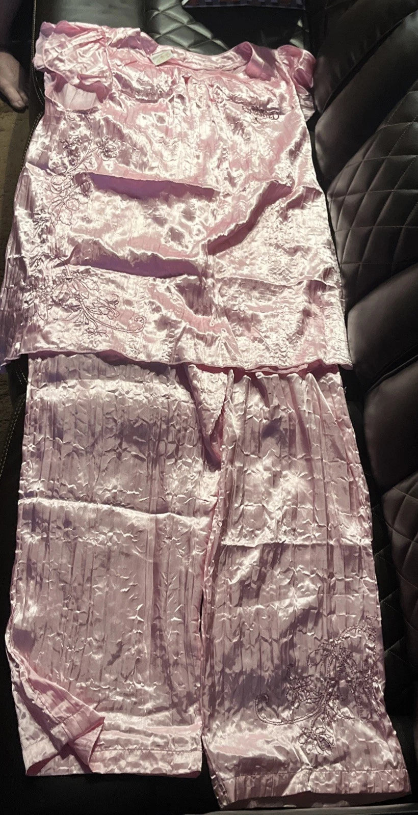 Disney Store Enchanted 2 piece pink pajama set Size LAIDES XL