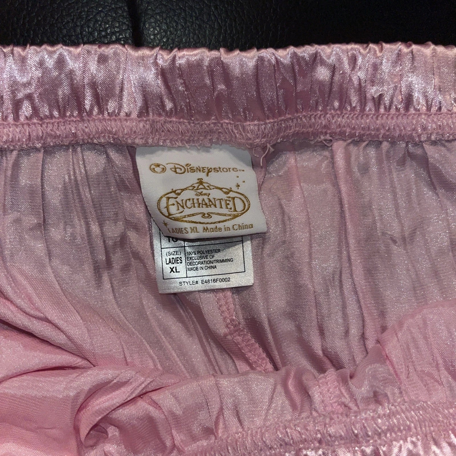 Disney Store Enchanted 2 piece pink pajama set Size LAIDES XL