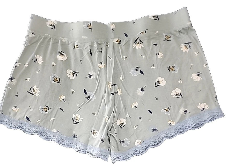 Honeydew Intimates ~ Size 2XL (XXL) ~ 2-Piece Pajama Short Set ~ CLOVER FLORAL