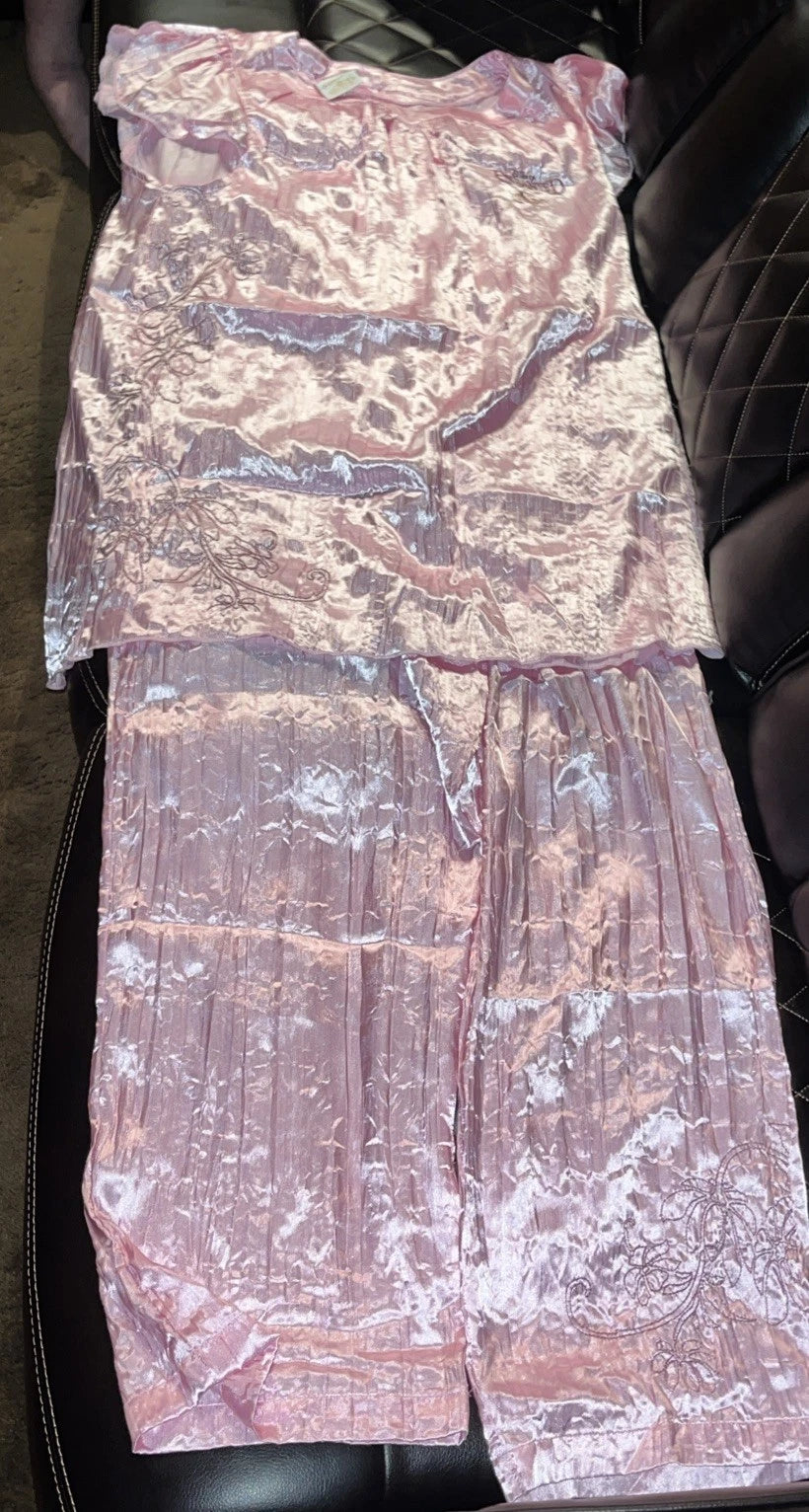 Disney Store Enchanted 2 piece pink pajama set Size LAIDES XL