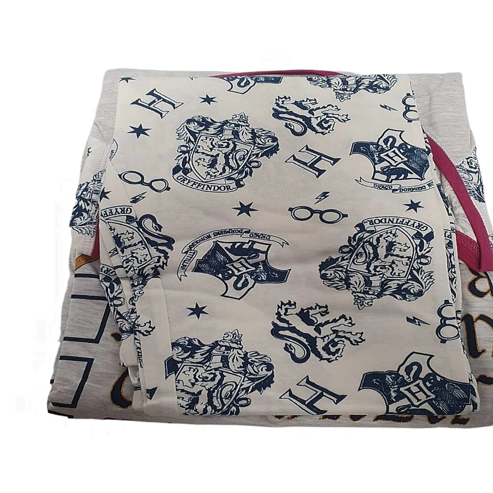 Harry Potter Hogwarts Pyjama Set Women's Sorting Hat PJ's Ladies Nightwear