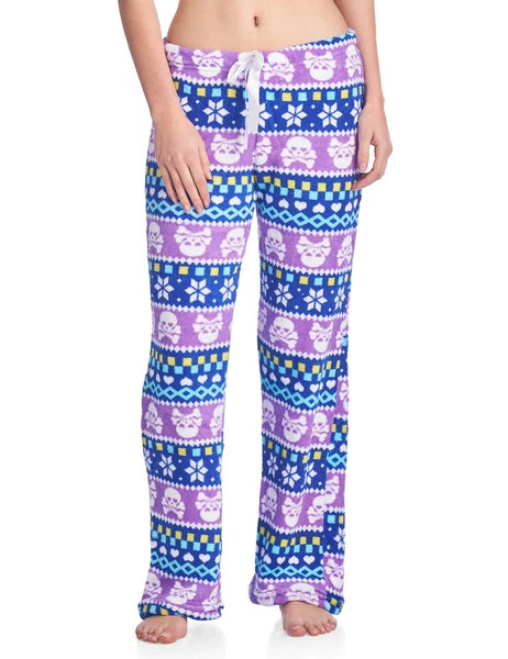 Casual Nights Women's Plush Microfleece Pajama Lounge Pants