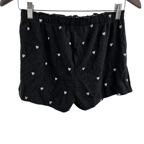 Aqua Slate Pajama Set All Over Hearts New Size Medium