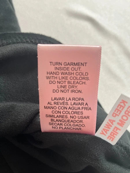 Juicy Couture Velour Sleepwear Lounge Set Size Large Black Top + Flare Pants NEW