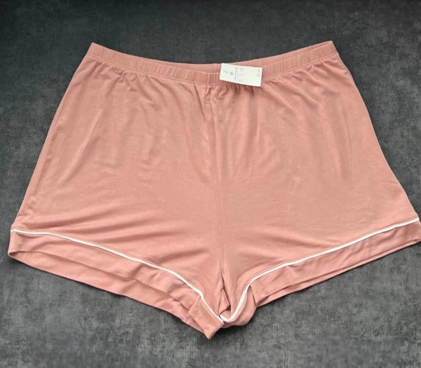 Stars Above Womens Short Sleeve Top & Bottom Set Pajama Size M Mauve Color NWT