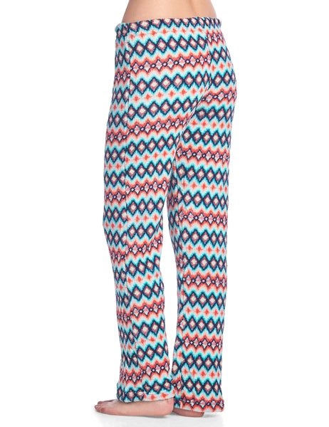 Casual Nights Women's Plush Microfleece Pajama Lounge Pants