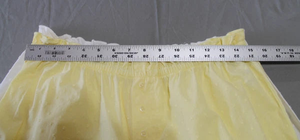 Colsie Pajamas Bundle of 3: 2Pants NWOT  1 Top New NWT Yellow White Blue Medium