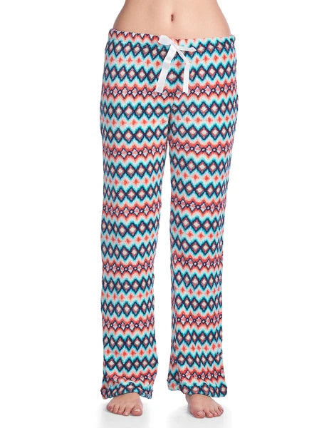 Casual Nights Women's Plush Microfleece Pajama Lounge Pants