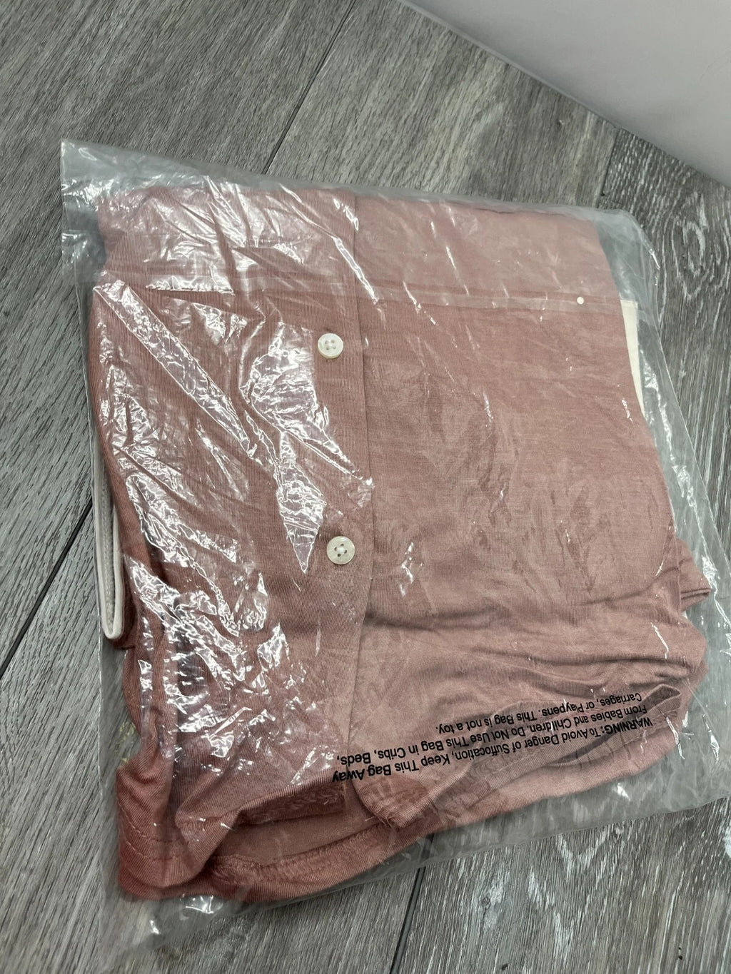 2pc Stars Above Womens Notch Collar Pajama Set, Lumbrook Mauve Size XS