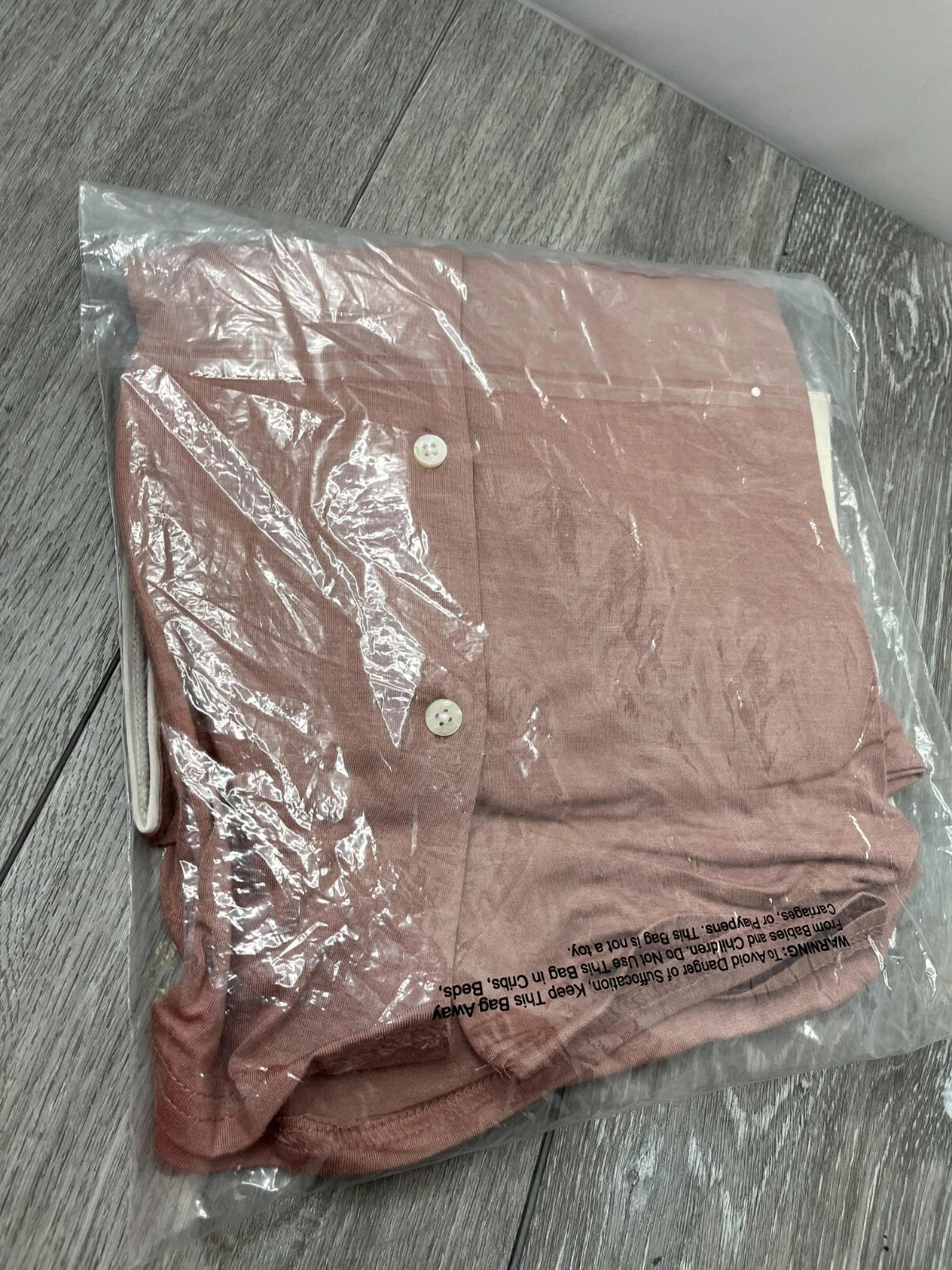 2pc Stars Above Womens Notch Collar Pajama Set, Lumbrook Mauve Size XS