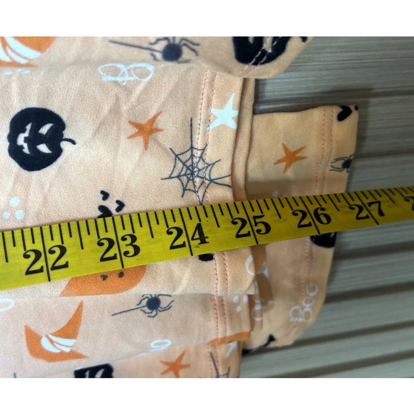 Kensie 2-Piece Women's Halloween Boo Orange Pajamas Set Size XL