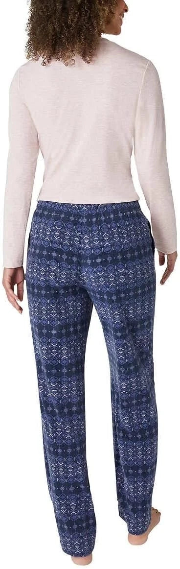 Eddie Bauer Ladies' 3-Piece Waffle Fleece Pajama Set