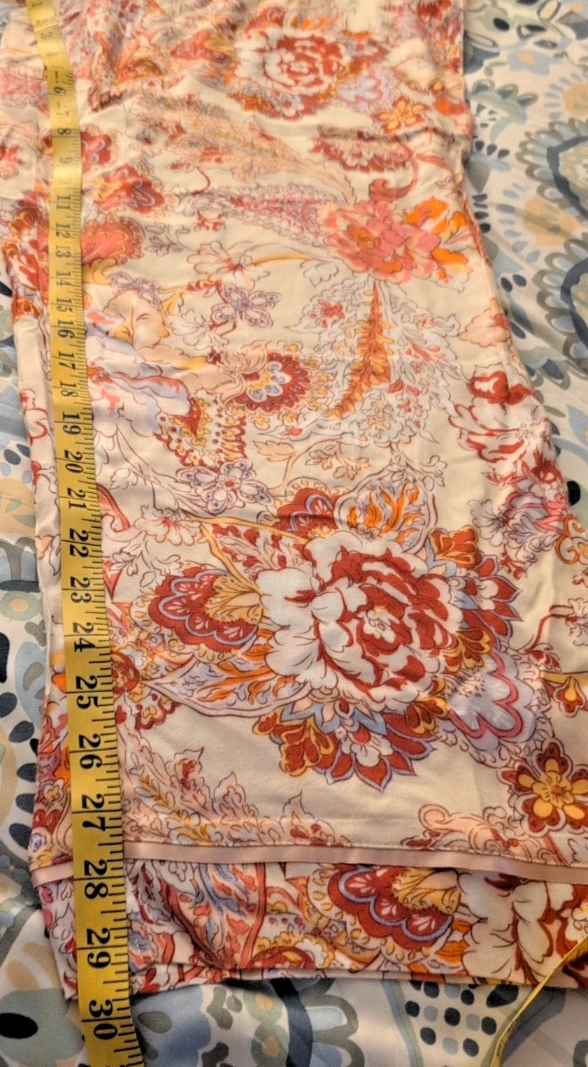 Papinelle Loungeware Pajama Set Size L Soft And Comfy Quiet Luxury Y2K NWT