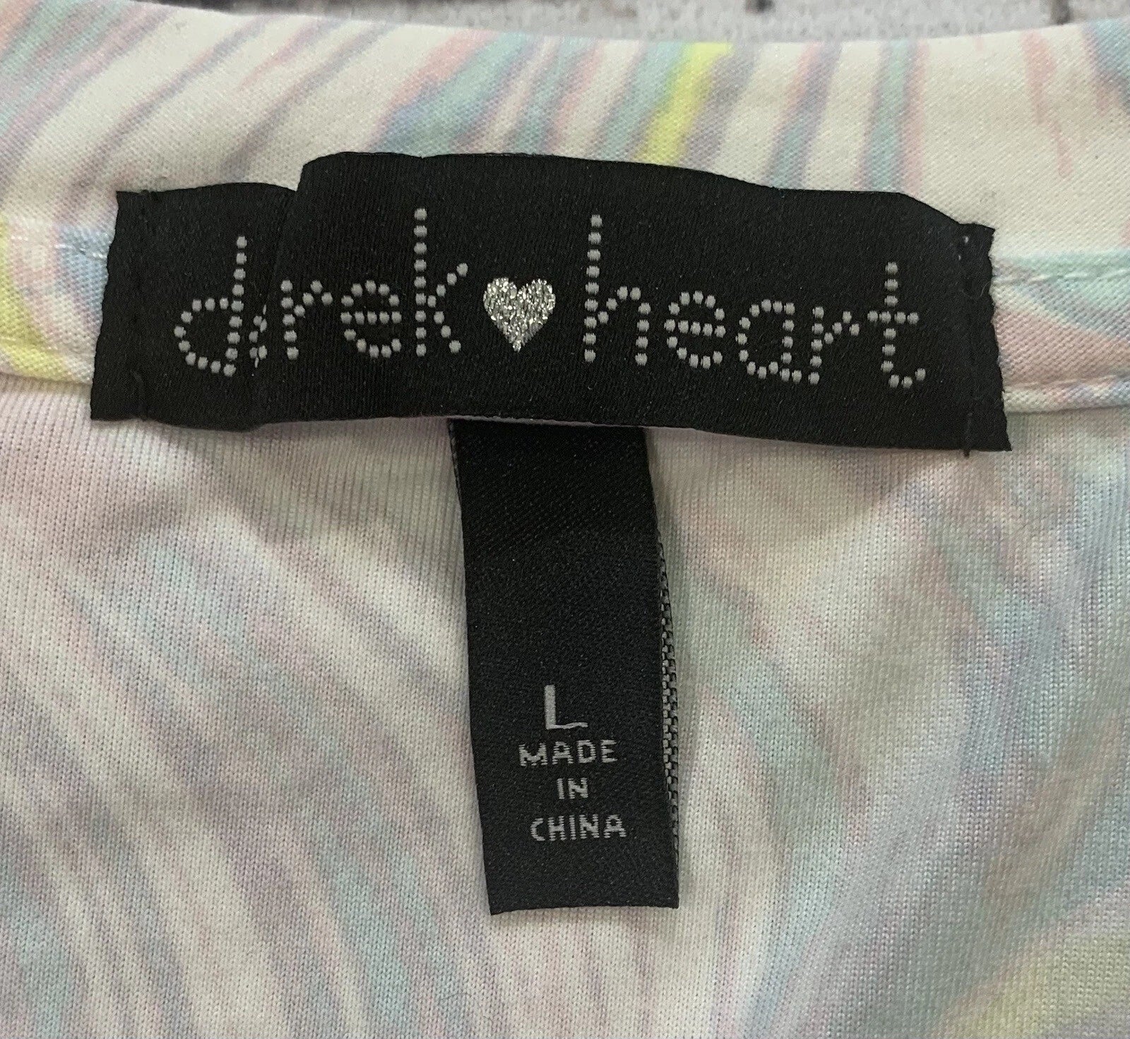 NWT Derek Heart Women’s L Marbled White 2pc Activewear/Sleepwear Pajamas Lounge