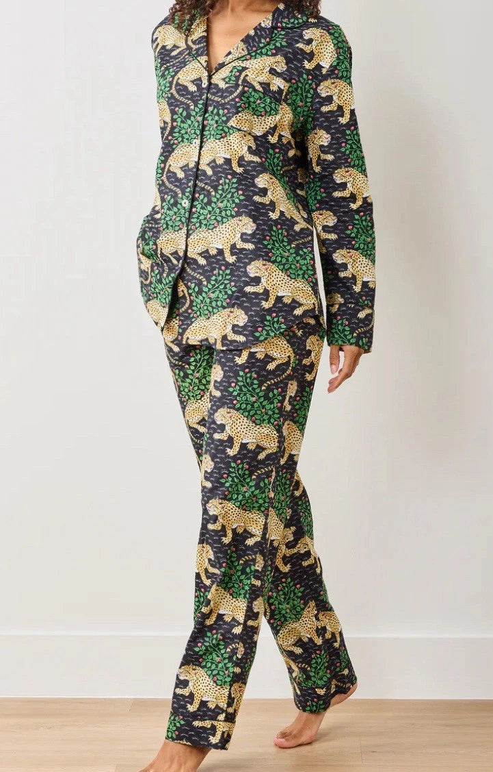 Long PJ Set in Bagheera Size Small
