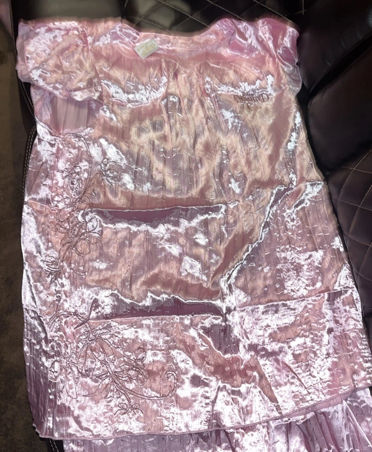 Disney Store Enchanted 2 piece pink pajama set Size LAIDES XL