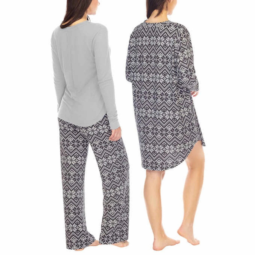 Honeydew Women's 3 piece Lounge Pajama Set