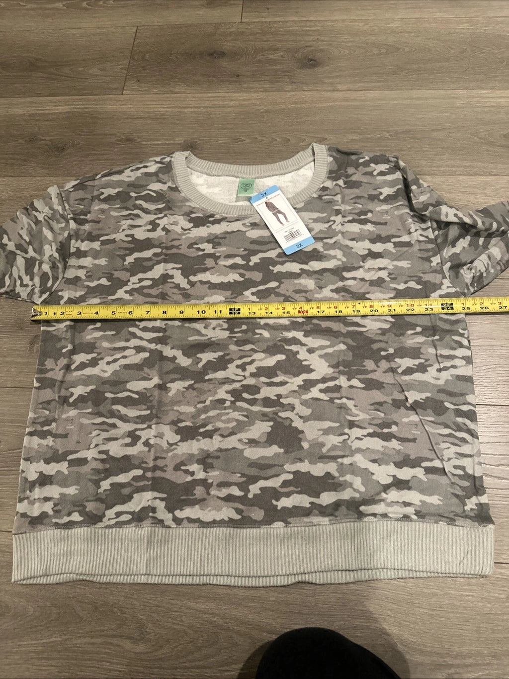 Honeydew Women's 2-Pc Super Soft Printed Soft Pajama Lounge Set  3X Camo 1612604