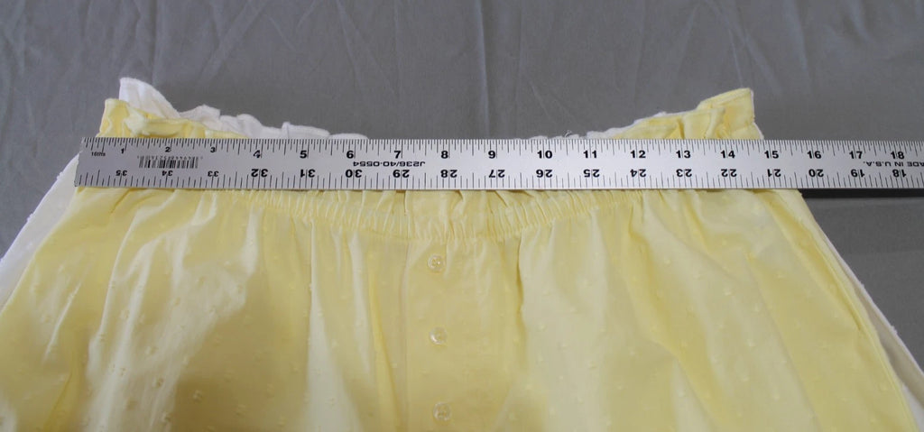 Colsie Pajamas Bundle of 3: 2Pants NWOT  1 Top New NWT Yellow White Blue Medium