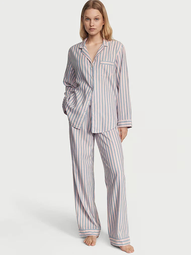 VICTORIA'S SECRET Flannel Long PJ 2-pc Set Many Sizes XS,S,M,L,XL Reg,Long,Short