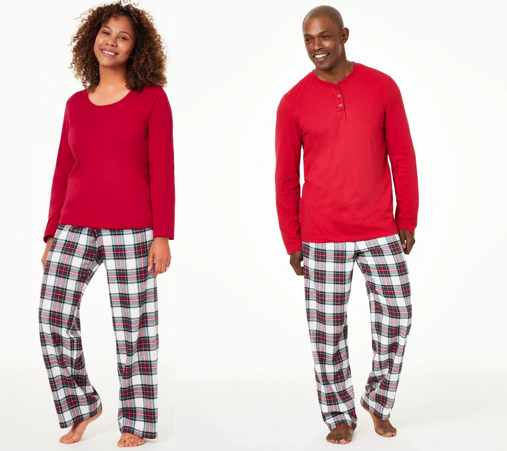 Family Pajamas Matching Mix It Stewart Plaid Family Pajama Set M