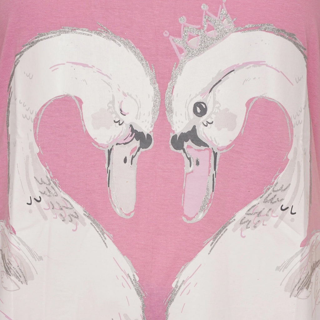 Ladies Ex-Stores Novelty Cute Bear And Panda Print Pyjama Set, Nightwear, PJ's