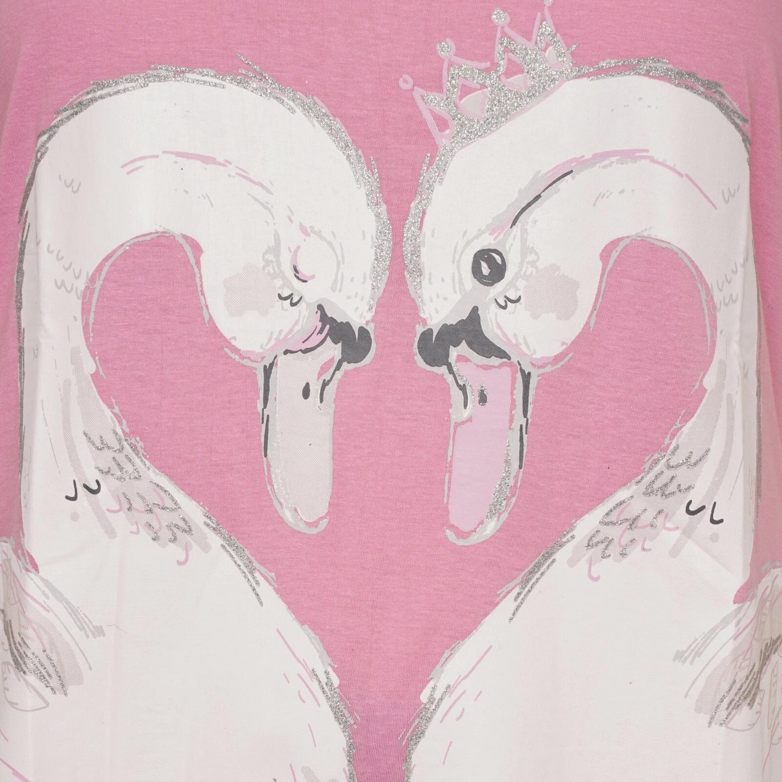 Ladies Ex-Stores Novelty Cute Bear And Panda Print Pyjama Set, Nightwear, PJ's