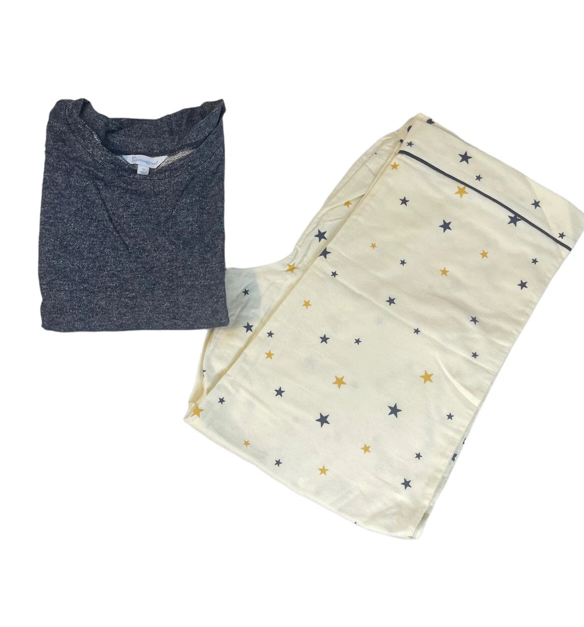 Pagamagram Women Pajama Set with Flannel Pants 1X (p32)