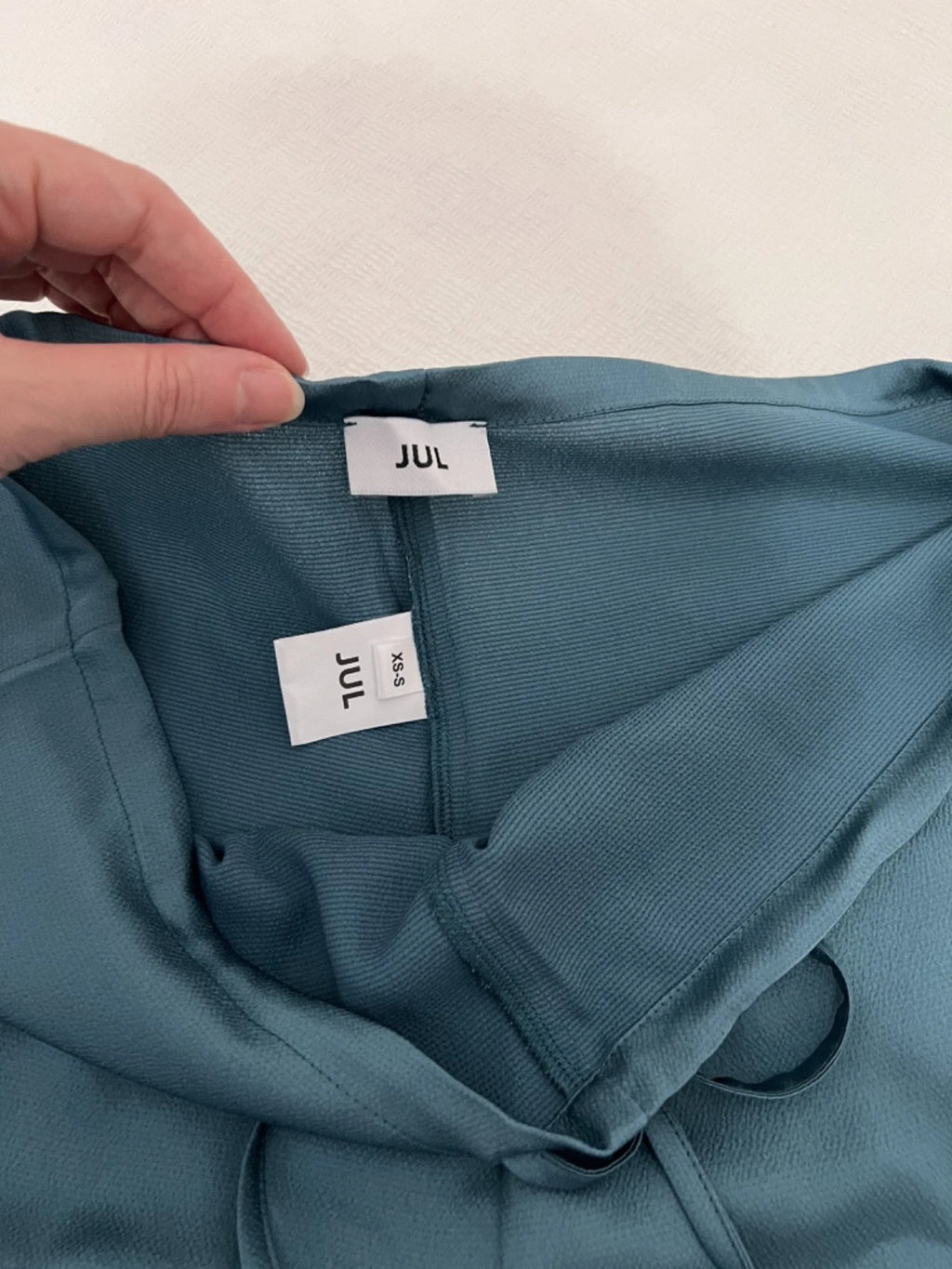 JUL Pajama-Style Relaxed Set – Turquoise – Size XS-S (Fits S-M), New