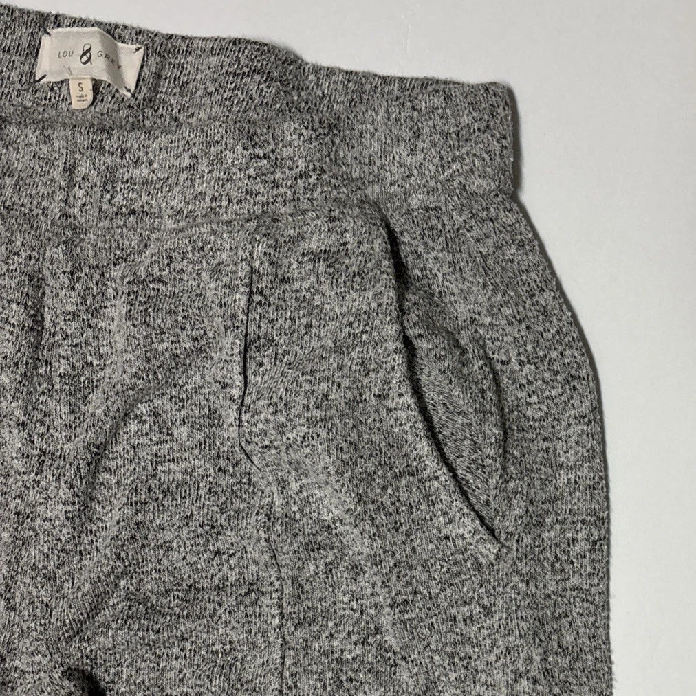 Lou & Grey Women’s Two Piece Grey Loungewear / PJ Top & Bottoms Small