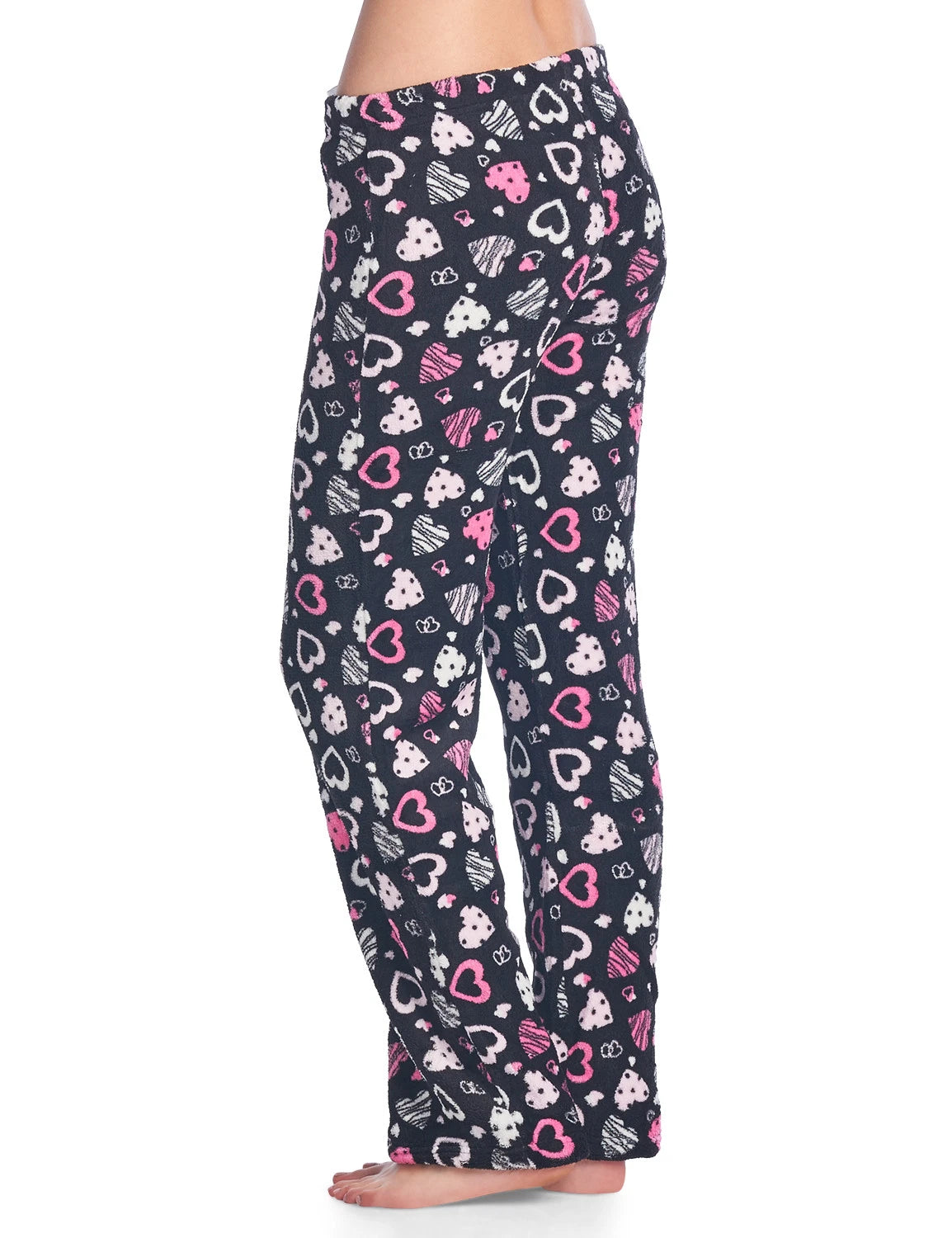 Casual Nights Women's Plush Microfleece Pajama Lounge Pants