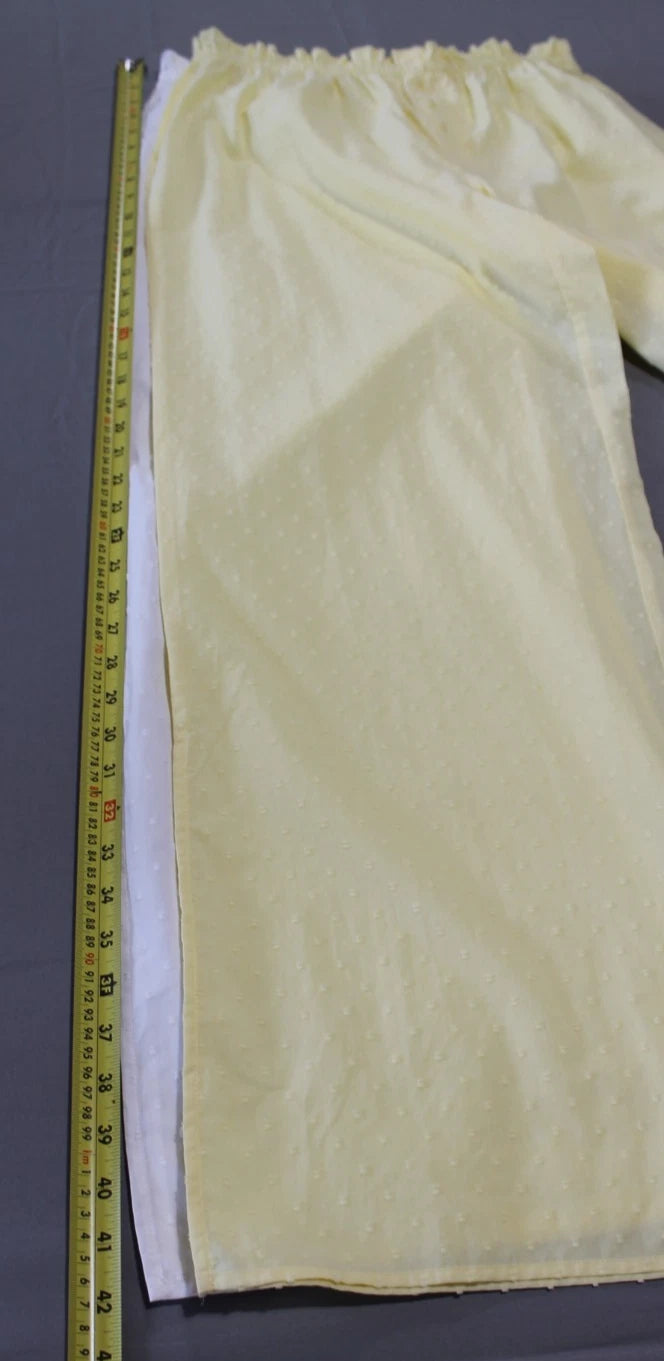 Colsie Pajamas Bundle of 3: 2Pants NWOT  1 Top New NWT Yellow White Blue Medium