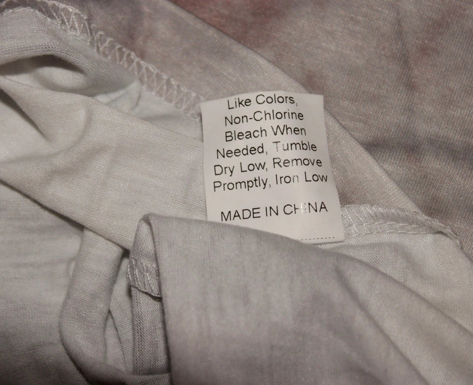 XL NWOT Women's Romantic Hut Salmon Tie Dye Jogger & LS Crew Neck Top Lounge SET