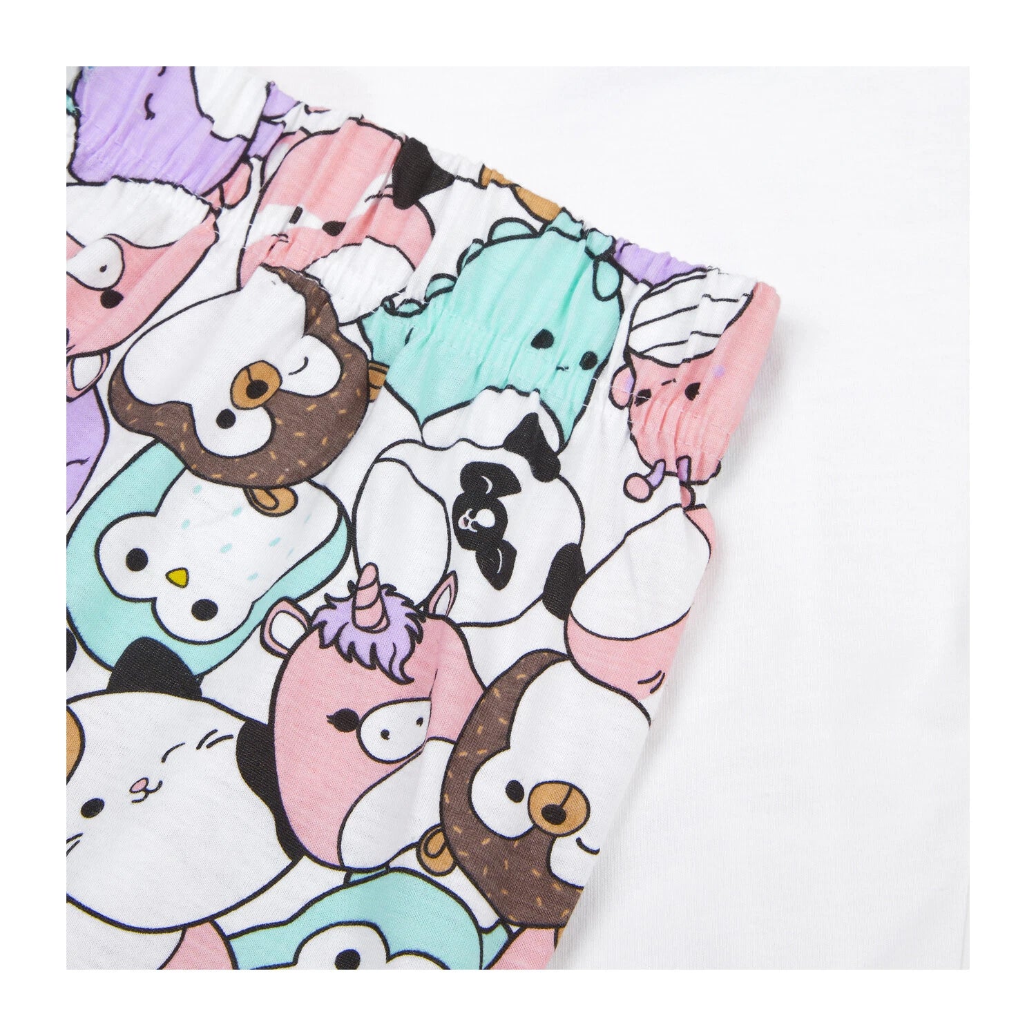 Squishmallows Ladies Pyjamas Womens Off the Shoulder PJ Set