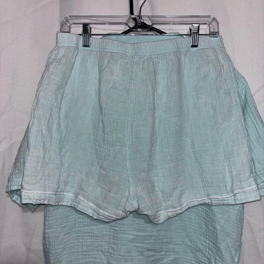 Simply southern light blue pajama set women’s size L