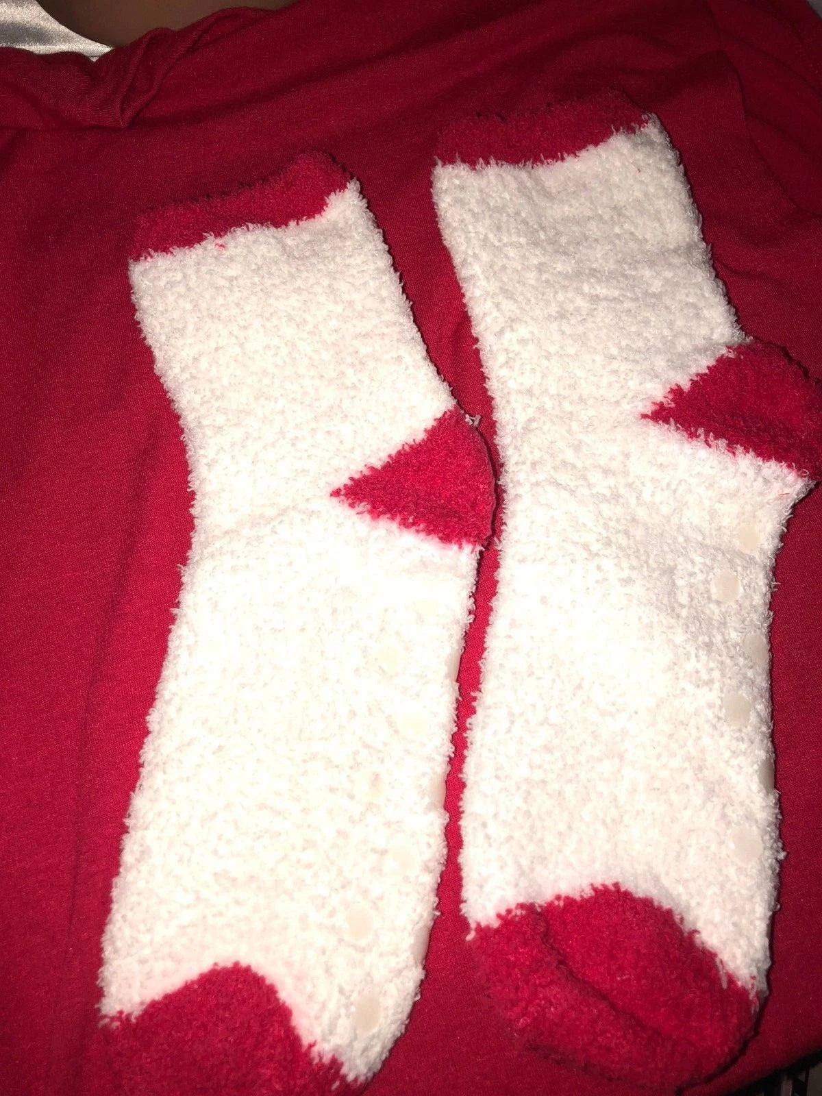 Victorias Secret Holiday Pajama Sleep Set  "Single All The Way" Medium