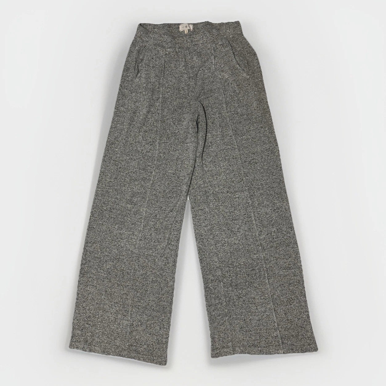 Lou & Grey Women’s Two Piece Grey Loungewear / PJ Top & Bottoms Small