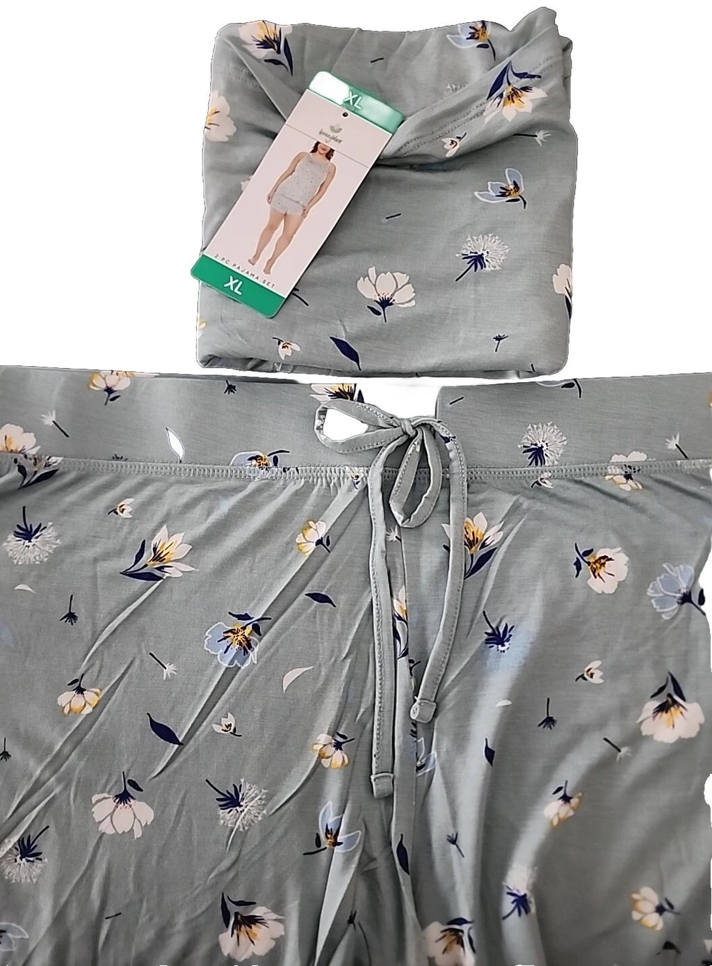 Honeydew Intimates ~ EXTRA LARGE (XL) ~ 2-Piece Pajama Short Set ~ CLOVER FLORAL