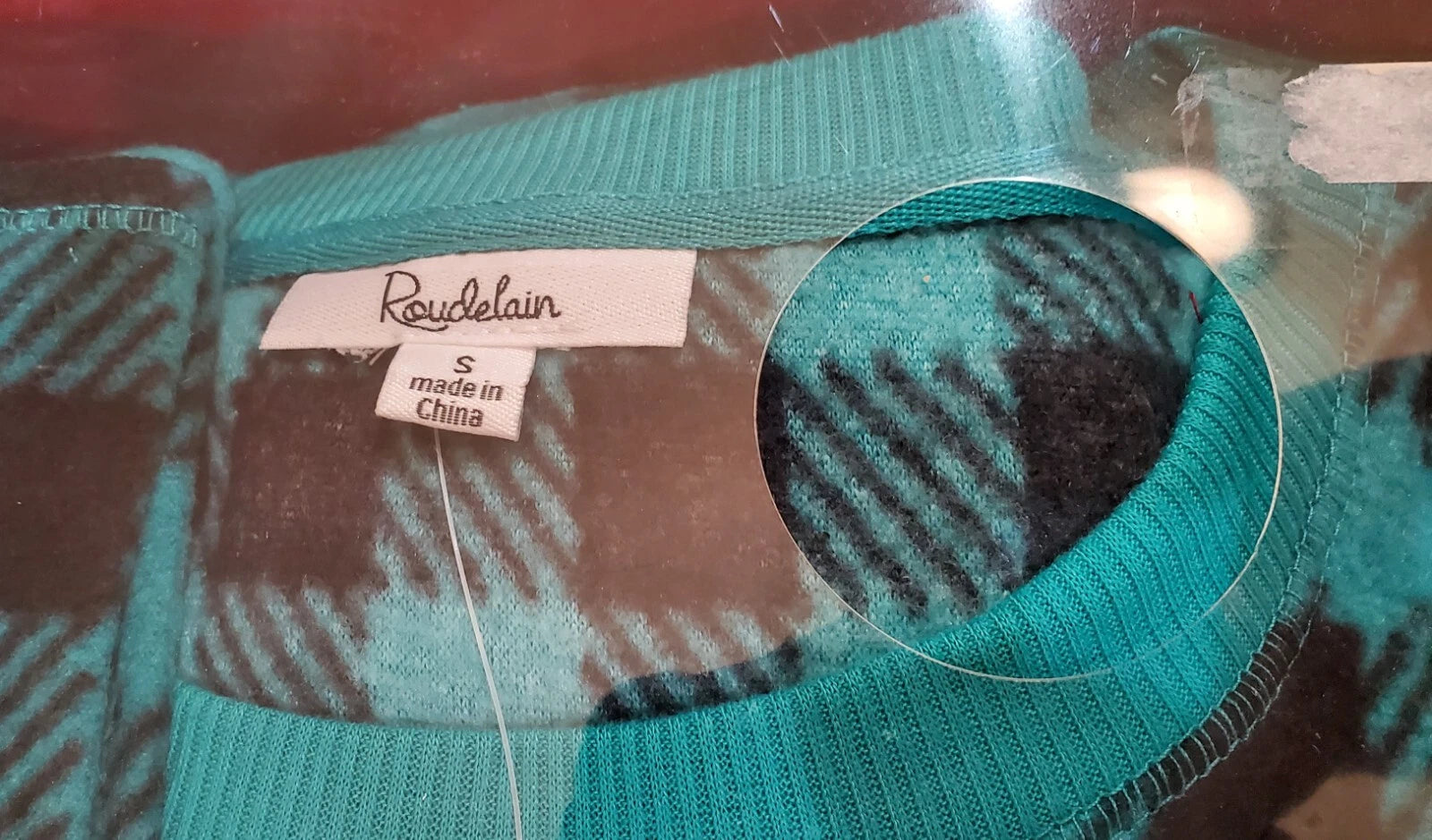 Roudelain Women's 3-Pc. Packaged Printed Pajamas & Socks Set - Porceleain Green