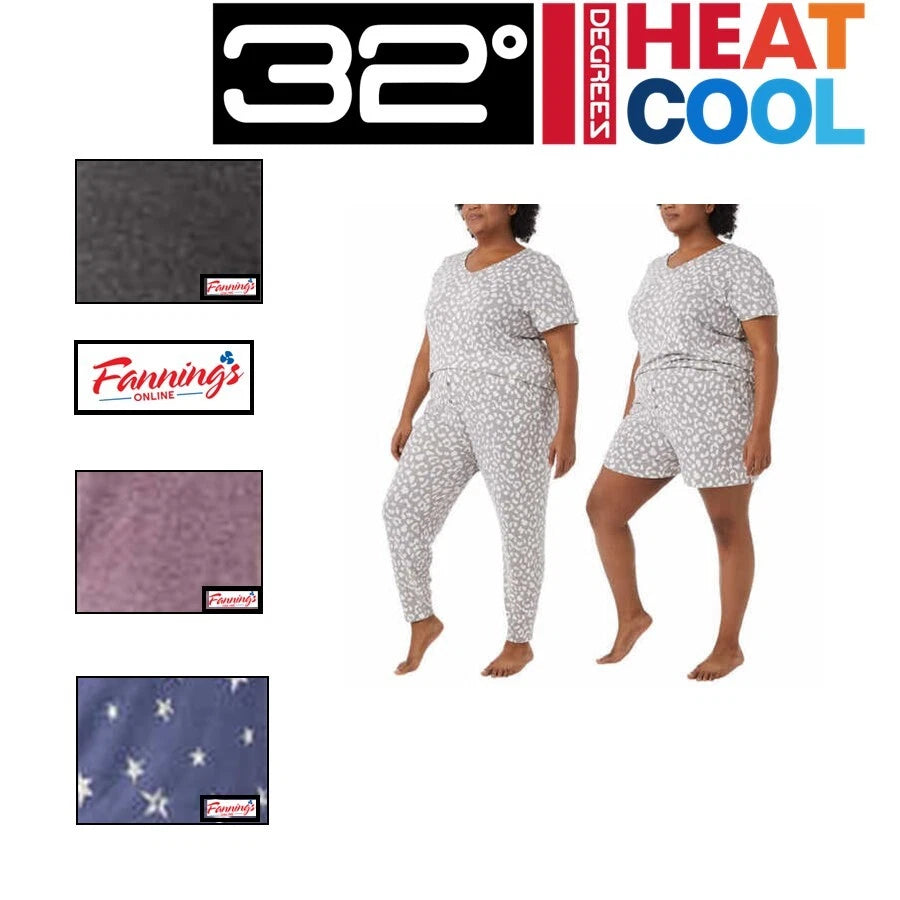 32 Degrees Ladies' 3-piece Lounge Set Super Soft 4 Way Stretch | B32