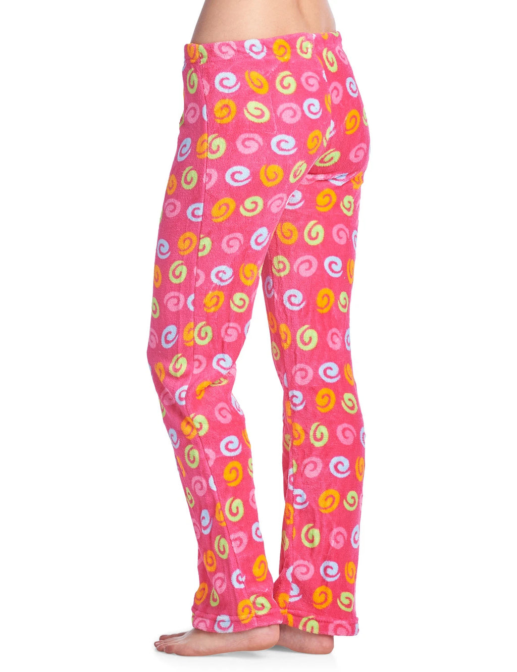 Casual Nights Women's Plush Microfleece Pajama Lounge Pants