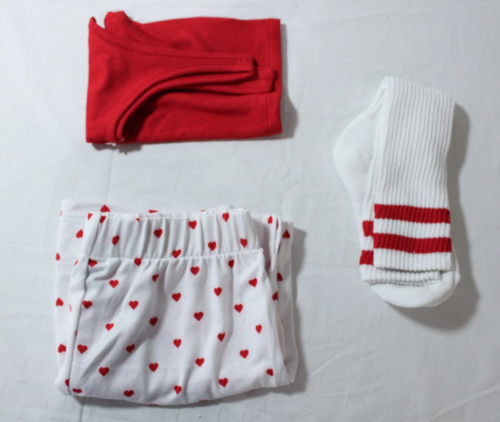 American Eagle Womens Socks, Bag, Crop Tank Top & Shorts PJ Set AP2 Multi US: XS