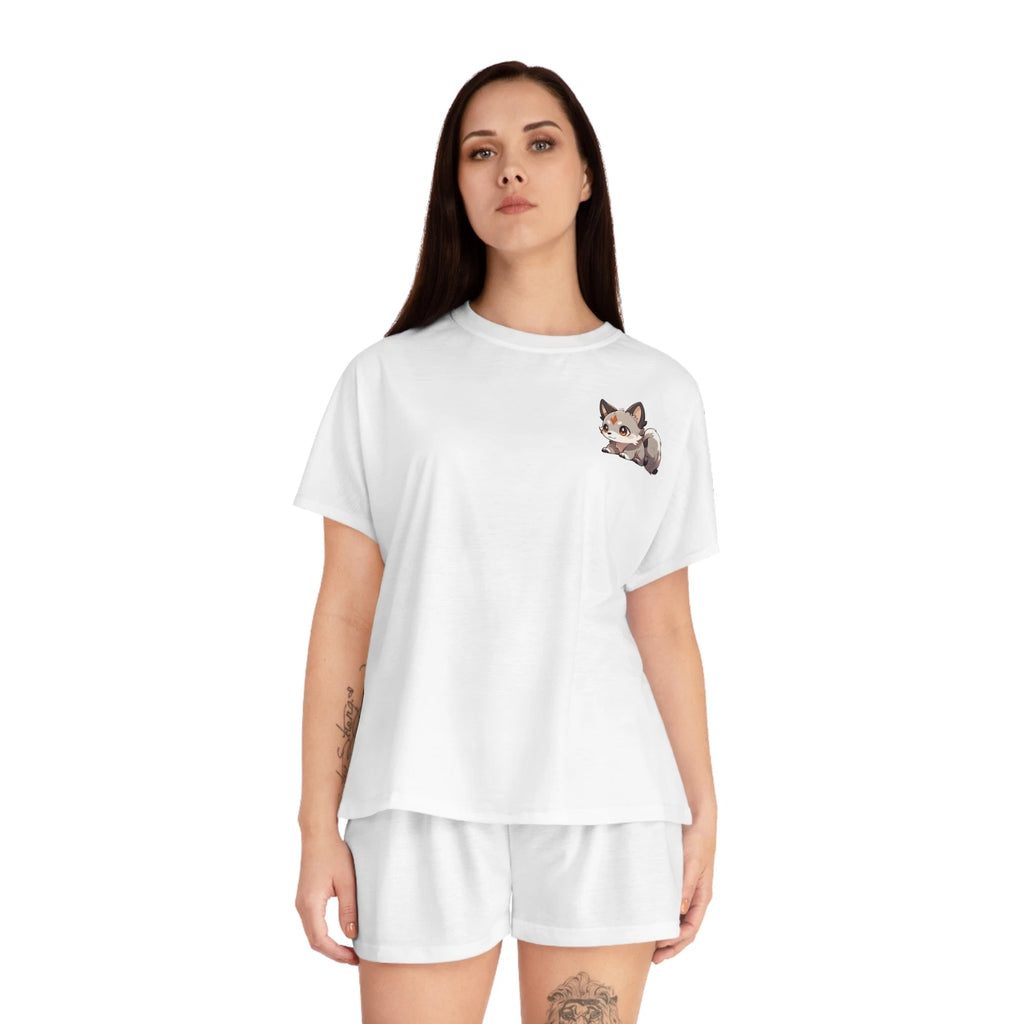 Quailwolf Women's Short Pajama Set (AOP)