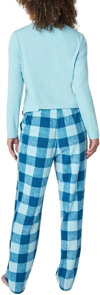 Eddie Bauer Ladies' 3-Piece Waffle Fleece Pajama Set