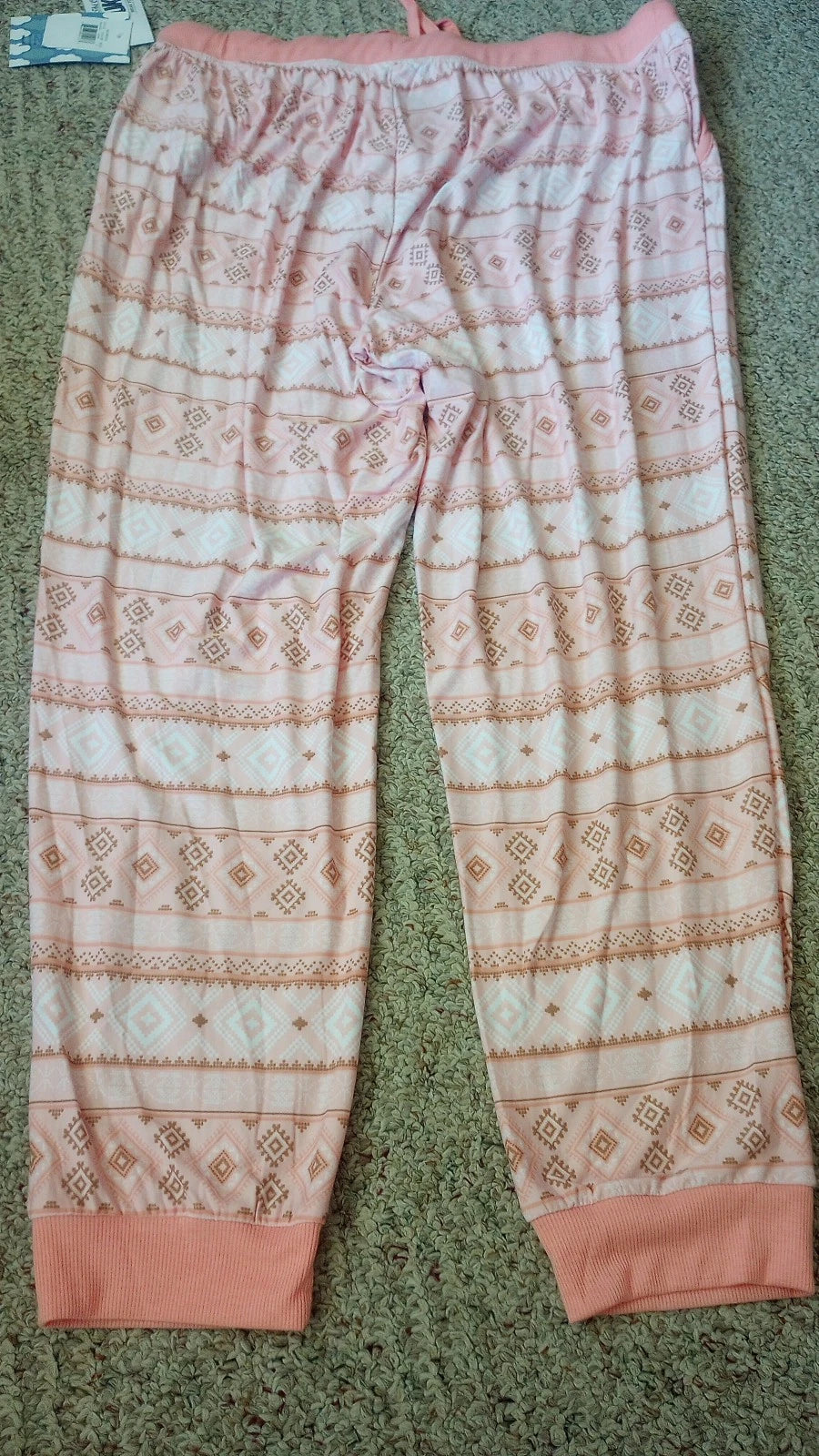 Muk Luks Dream Knit Pajamas/Loungewear Shirt/Pant Set Size 1X Super Soft Jogger
