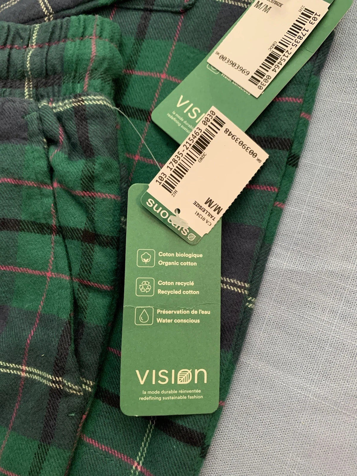 Simons Organic Cotton Pyjama Set Size M Women’s NWT