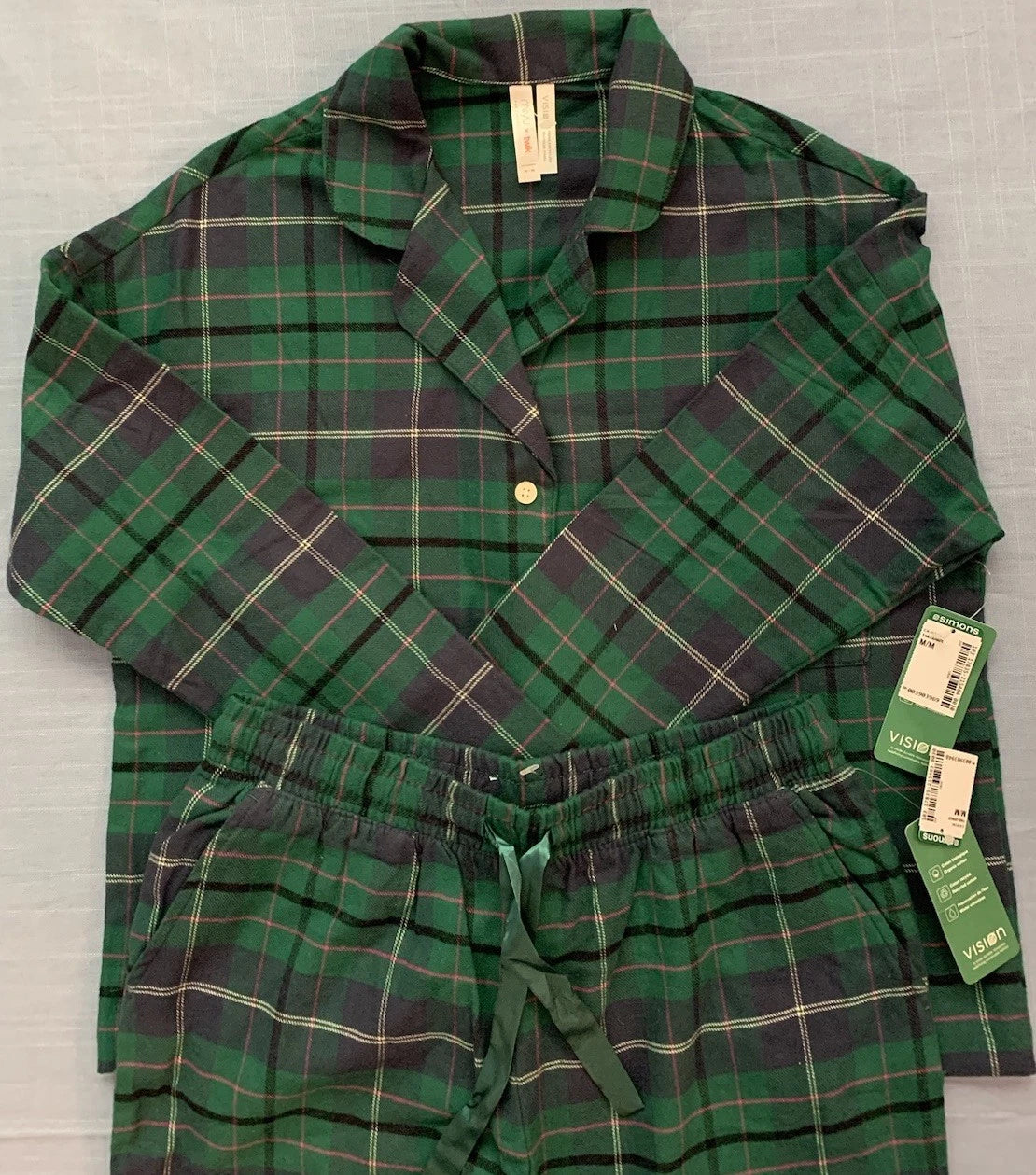 Simons Organic Cotton Pyjama Set Size M Women’s NWT